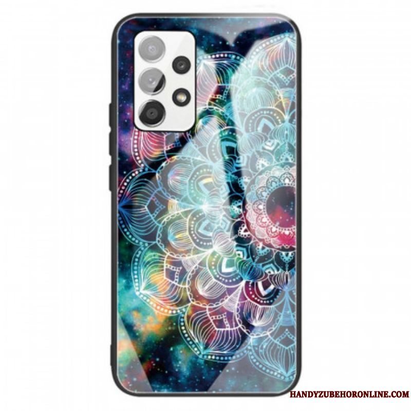 Cover Samsung Galaxy A13 Mandala Hærdet Glas