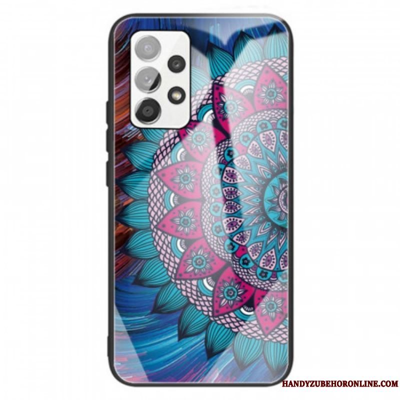 Cover Samsung Galaxy A13 Mandala Hærdet Glas