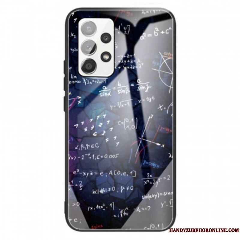 Cover Samsung Galaxy A13 Matematiske Beregninger Af Hærdet Glas