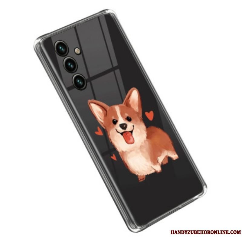 Cover Samsung Galaxy A14 / A14 5G Gennemsigtig Hund