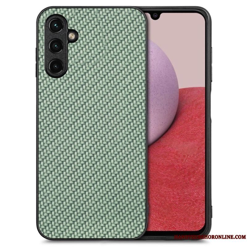 Cover Samsung Galaxy A14 / A14 5G Klassisk Kulfiber