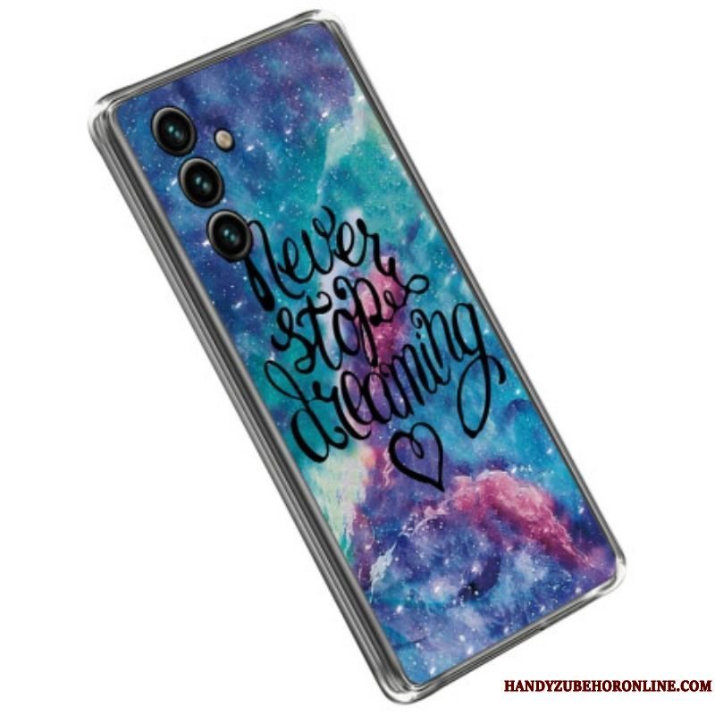 Cover Samsung Galaxy A14 / A14 5G Stop Aldrig Med At Drømme