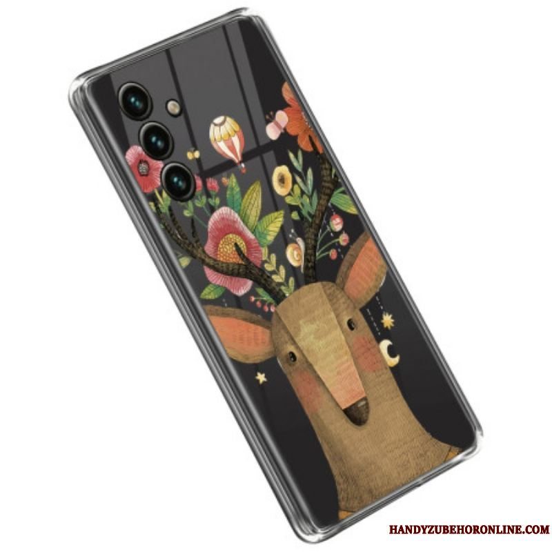 Cover Samsung Galaxy A14 / A14 5G Sømløs Tribal Deer