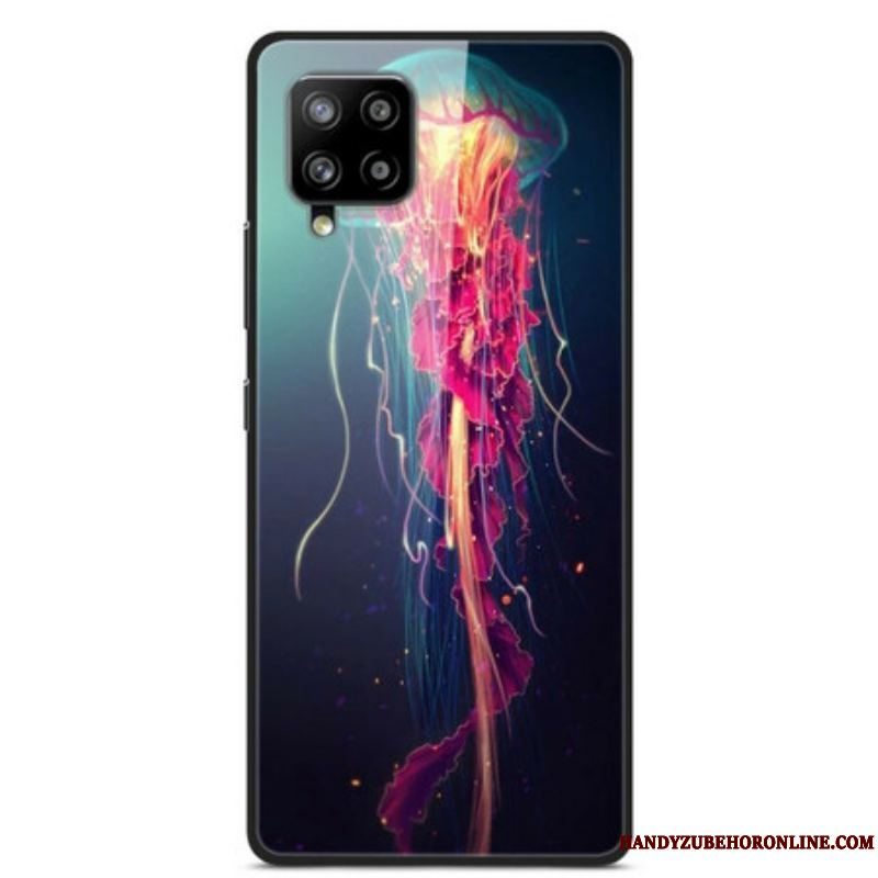 Cover Samsung Galaxy A42 5G Blæksprutte Af Hærdet Glas