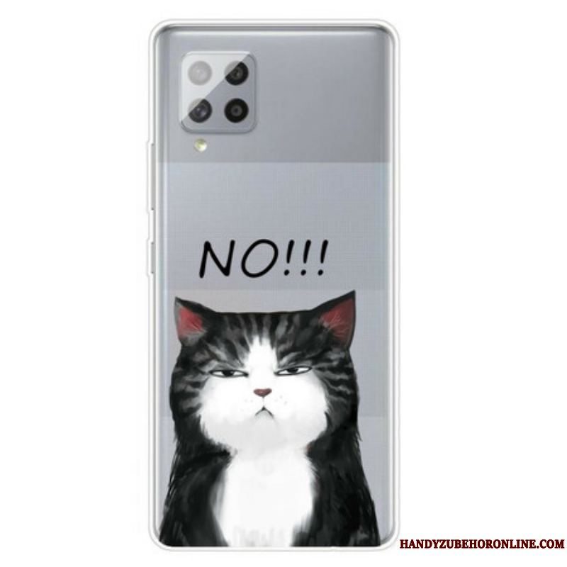 Cover Samsung Galaxy A42 5G Katten Der Siger Nej
