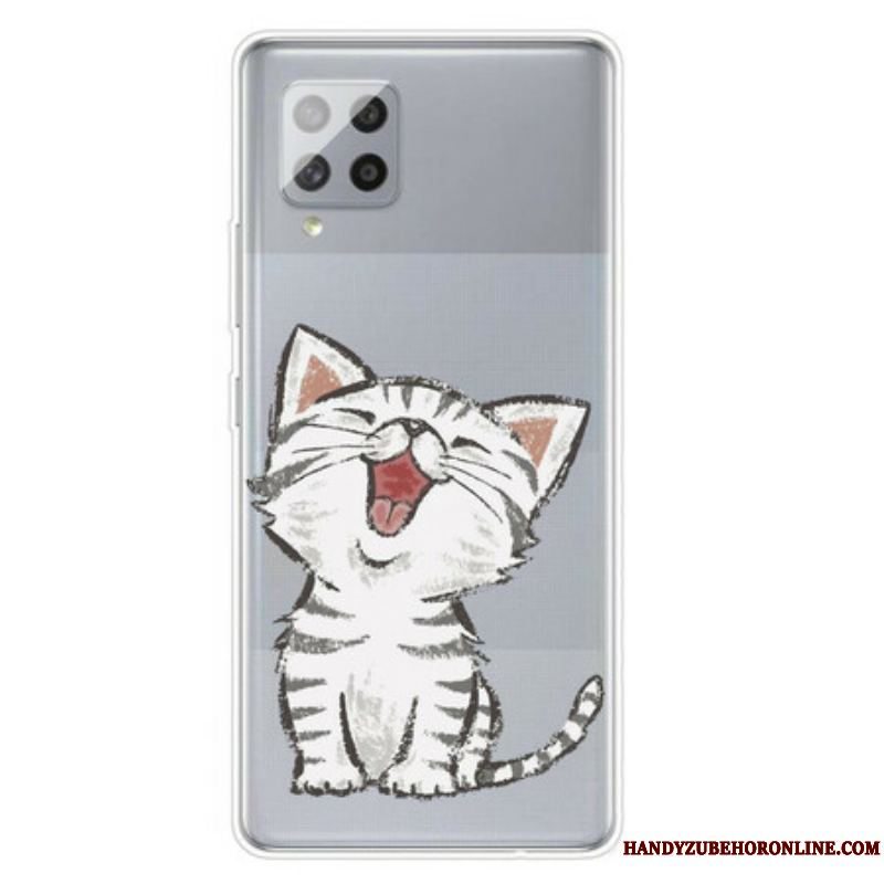 Cover Samsung Galaxy A42 5G Sød Kat