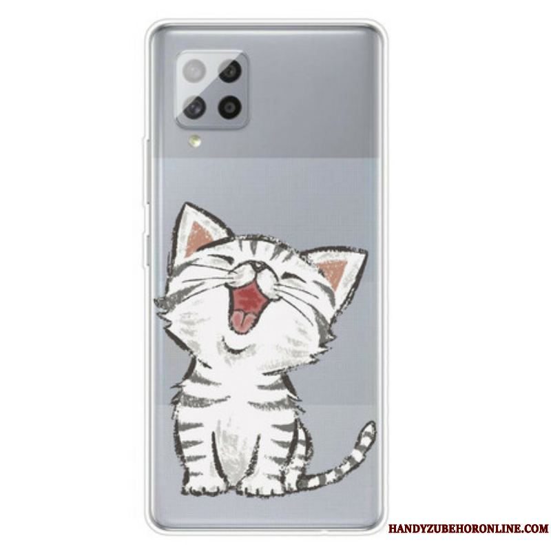 Cover Samsung Galaxy A42 5G Sød Kat