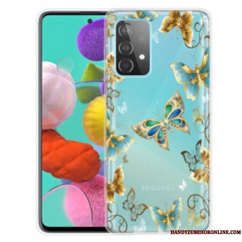 Cover Samsung Galaxy A52 4G / A52 5G / A52s 5G Design Sommerfugle