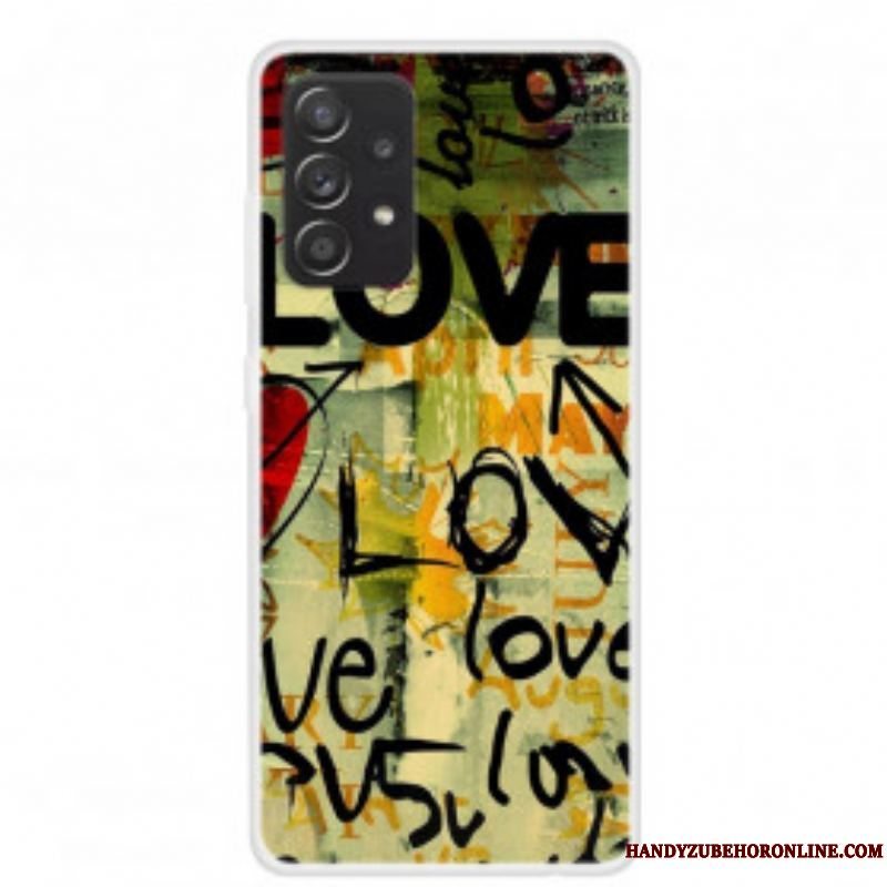 Cover Samsung Galaxy A52 4G / A52 5G / A52s 5G Kærlighed Og Kærlighed