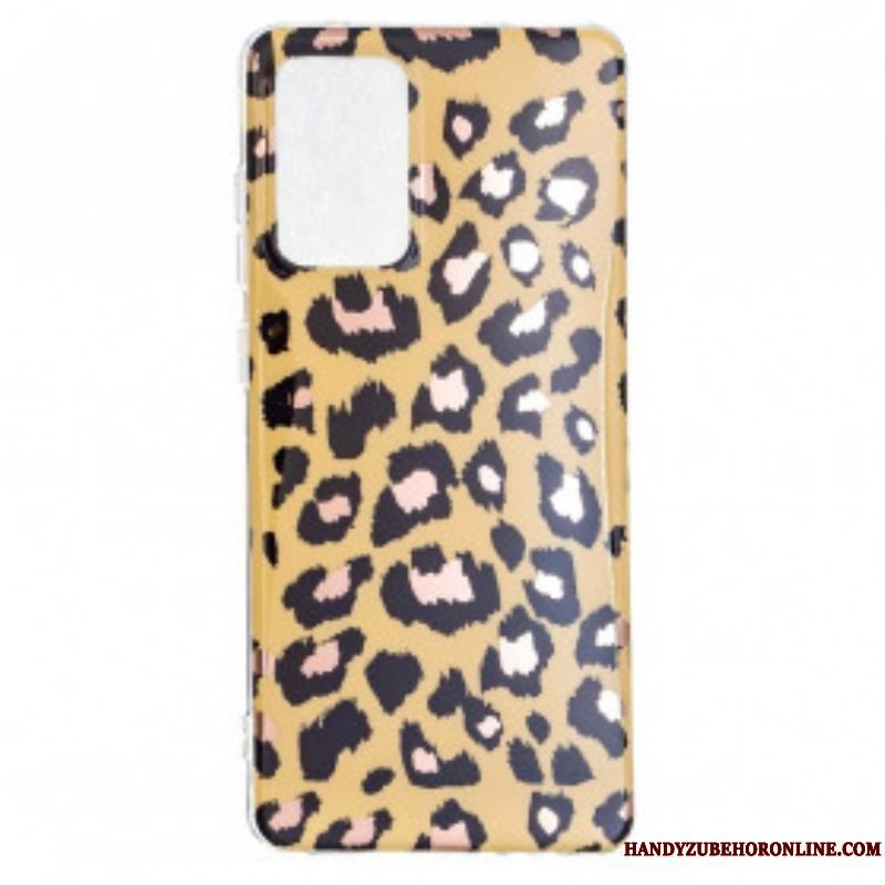 Cover Samsung Galaxy A52 4G / A52 5G / A52s 5G Leopard Stil Marmor