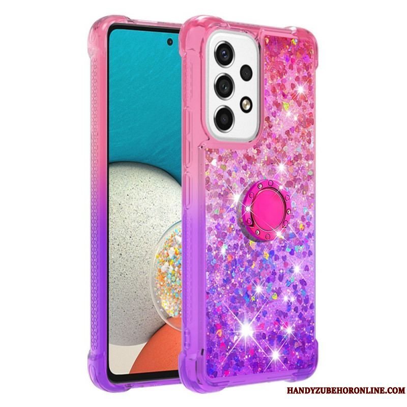 Cover Samsung Galaxy A53 5G Glitter Ring-bracket