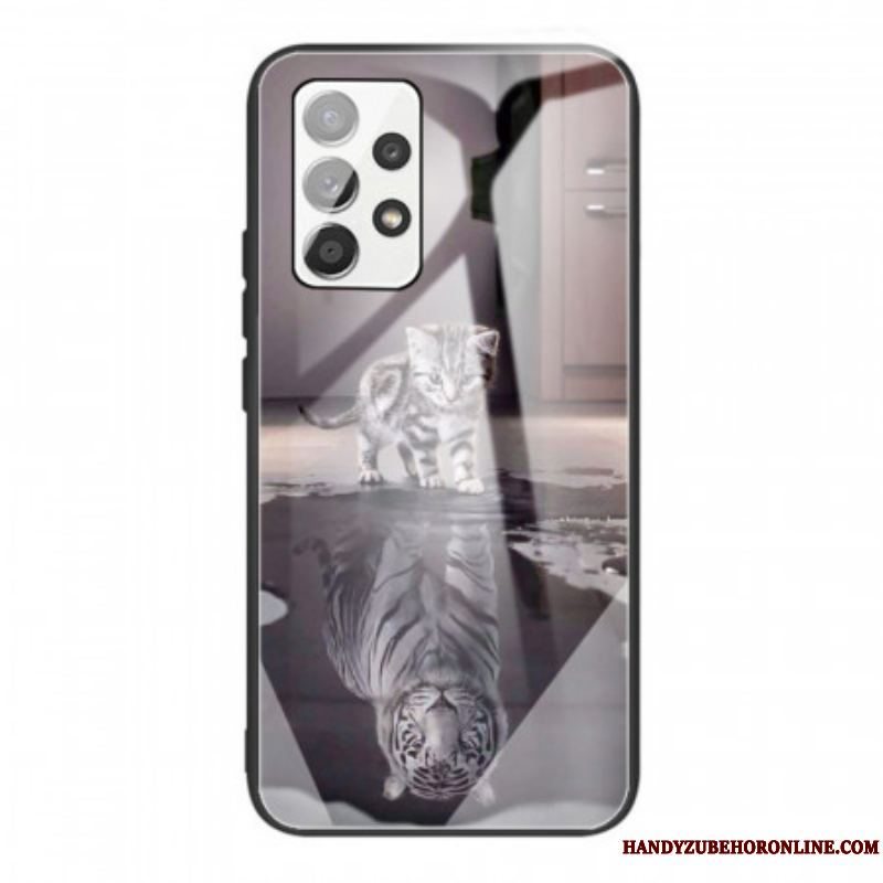 Cover Samsung Galaxy A53 5G Hærdet Glas Ernest The Tiger