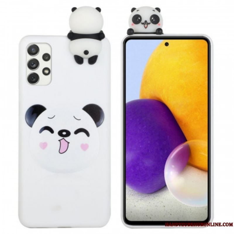 Cover Samsung Galaxy A53 5G Panda Sjov 3d