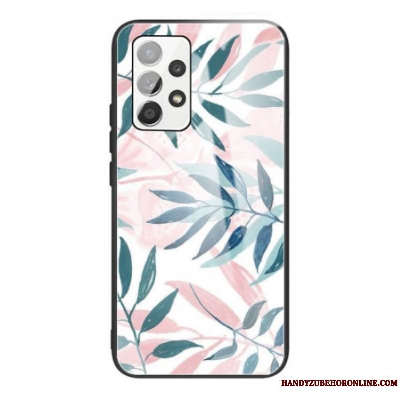 Cover Samsung Galaxy A53 5G Vegetabilsk Hærdet Glas