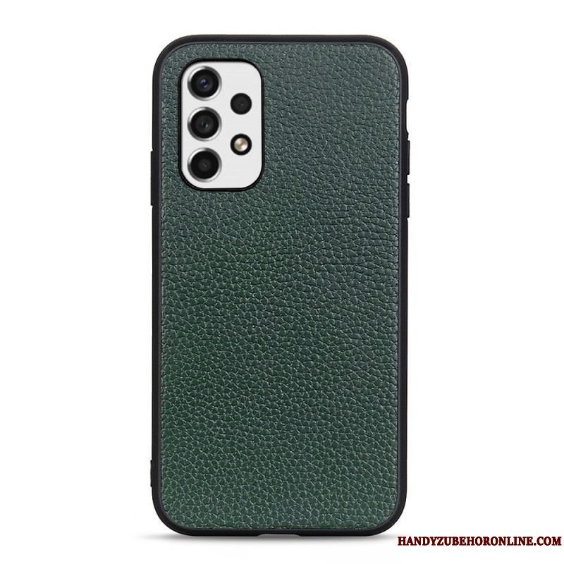 Cover Samsung Galaxy A53 5G Ægte Litchi Læder