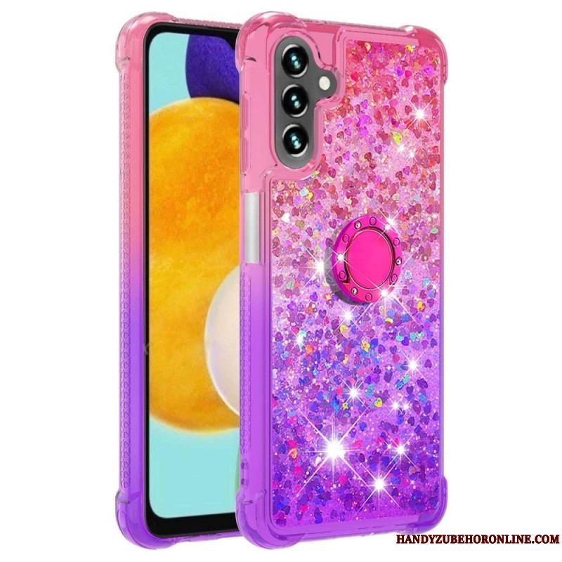 Cover Samsung Galaxy A54 5G Glitter Ring-bracket