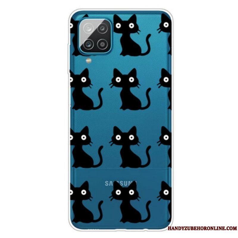 Cover Samsung Galaxy M12 / A12 Flere Sorte Katte