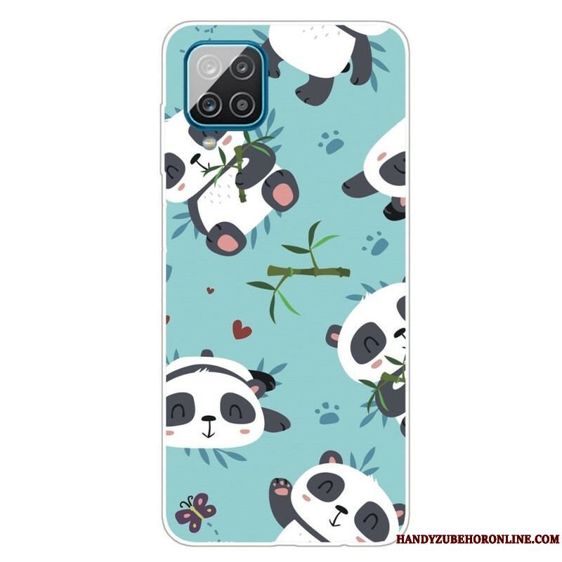 Cover Samsung Galaxy M12 / A12 Flok Pandaer