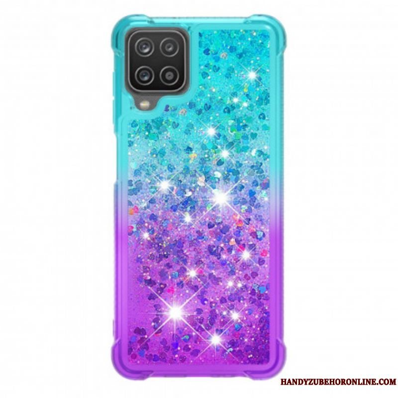 Cover Samsung Galaxy M12 / A12 Pailletter Farver