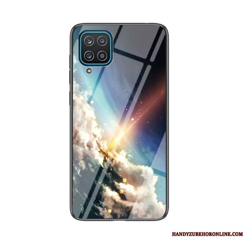 Cover Samsung Galaxy M12 / A12 Skønhed Hærdet Glas