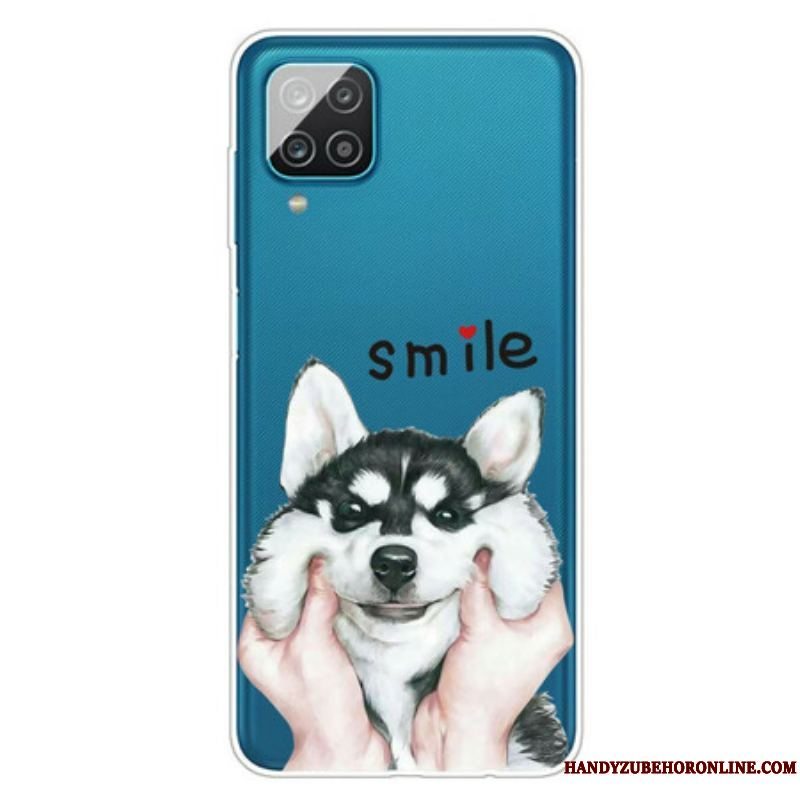 Cover Samsung Galaxy M12 / A12 Smile Hund