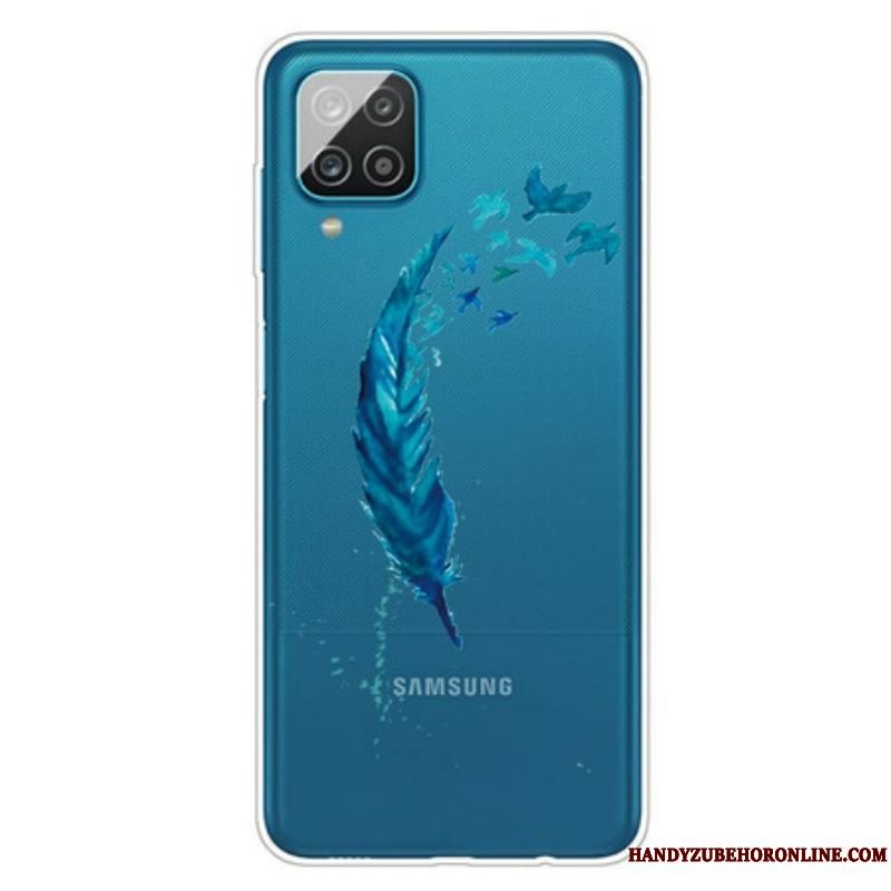 Cover Samsung Galaxy M12 / A12 Smuk Fjer