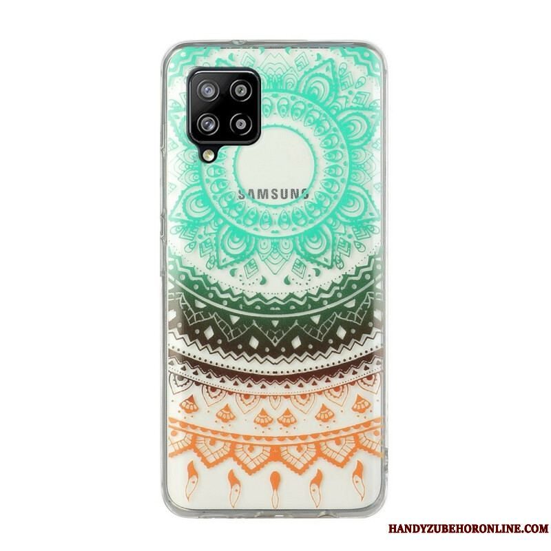 Cover Samsung Galaxy M12 / A12 Sømløse Blomster Mandala