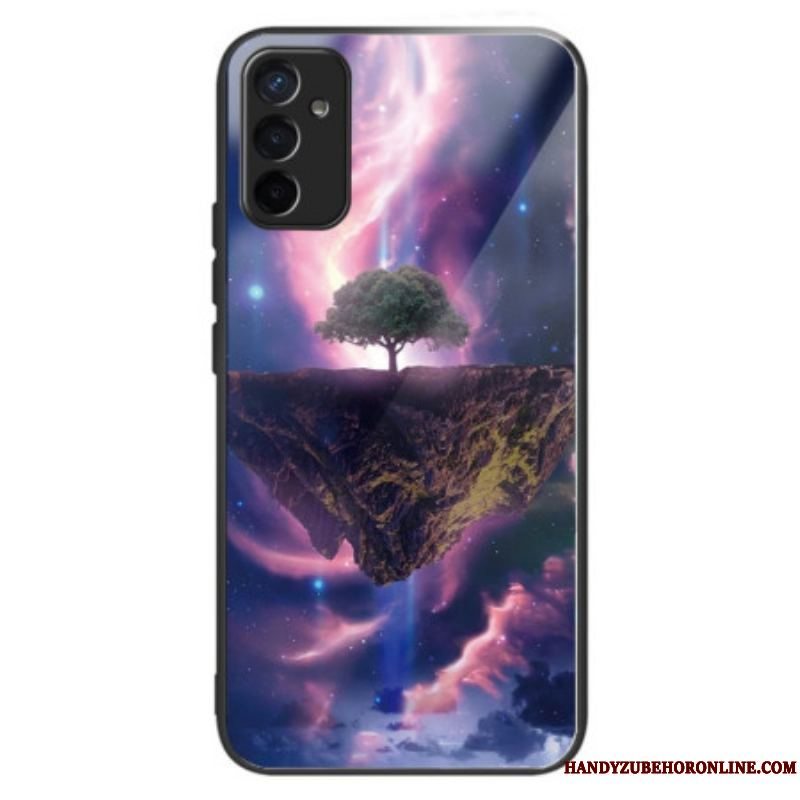 Cover Samsung Galaxy M13 Futuristisk Træhærdet Glas