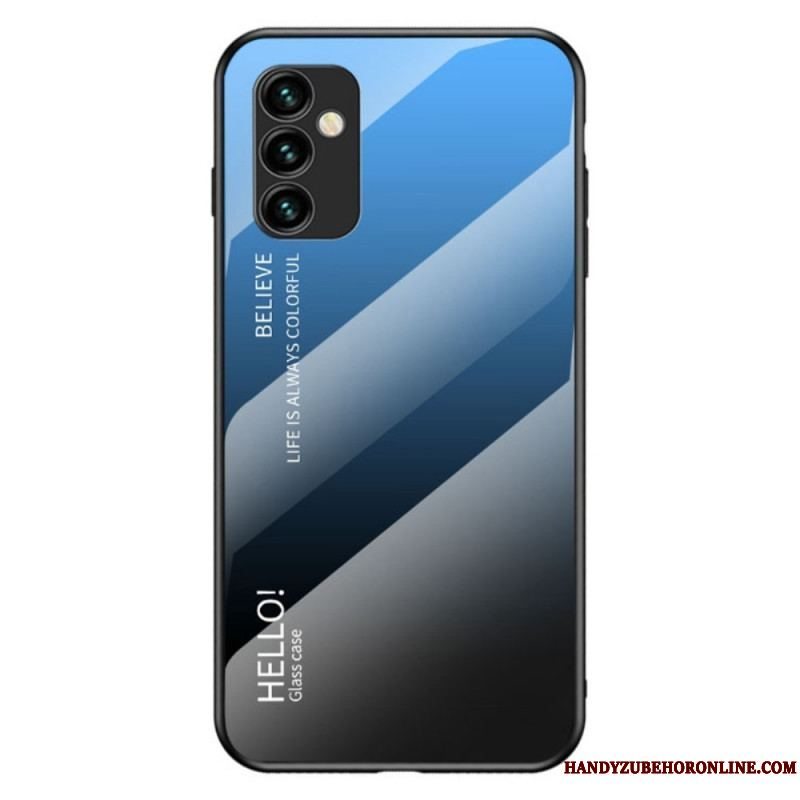 Cover Samsung Galaxy M23 5G Hærdet Glas Hej