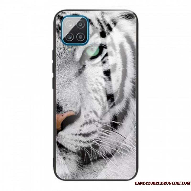 Cover Samsung Galaxy M32 Tiger Hærdet Glas