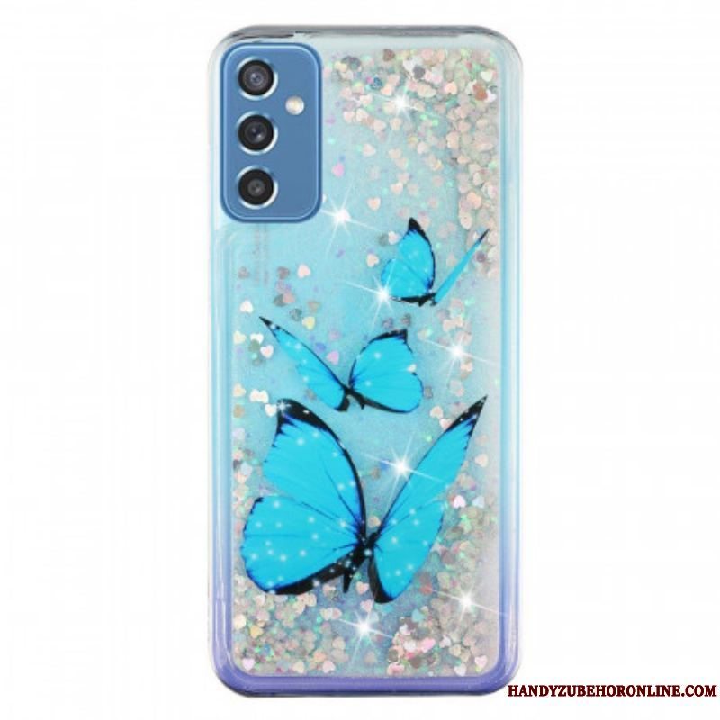 Cover Samsung Galaxy M52 5G Safir Sommerfugl