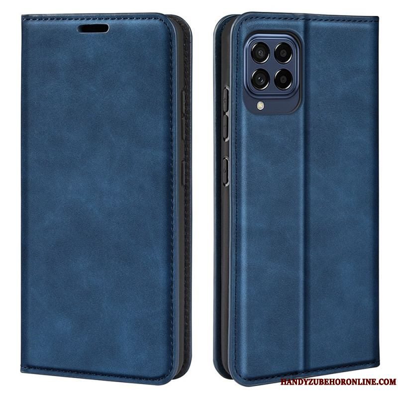 Cover Samsung Galaxy M53 5G Flip Cover Blødhed Ved Hudkontakt