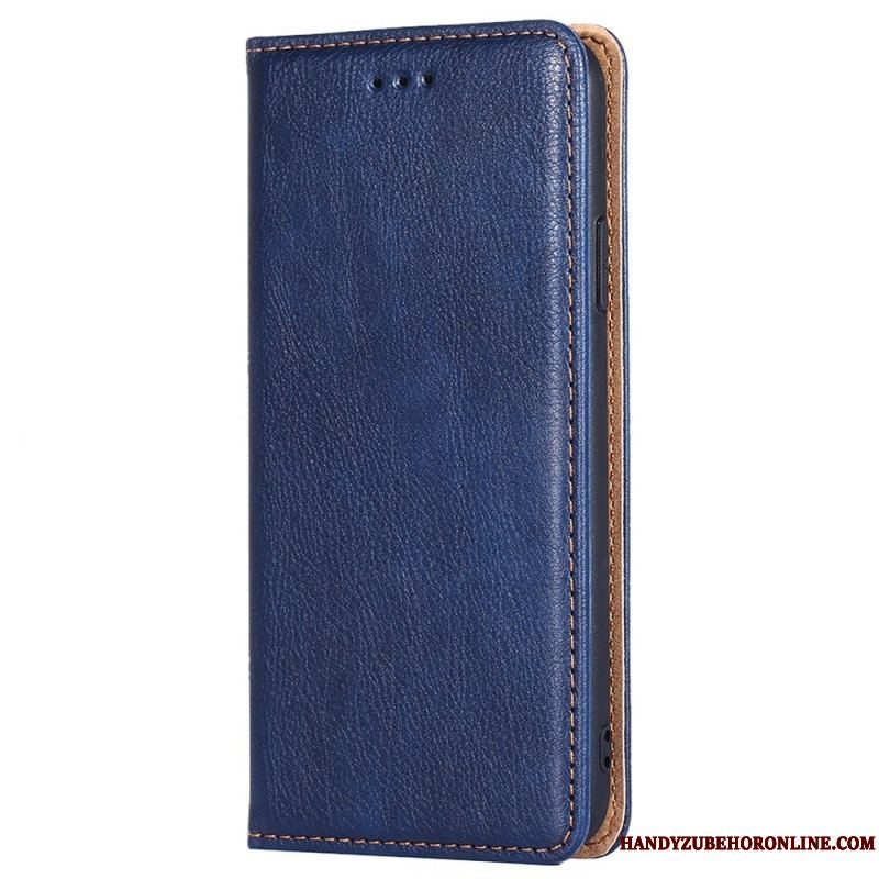 Cover Samsung Galaxy M53 5G Flip Cover Retro Imiteret Læder