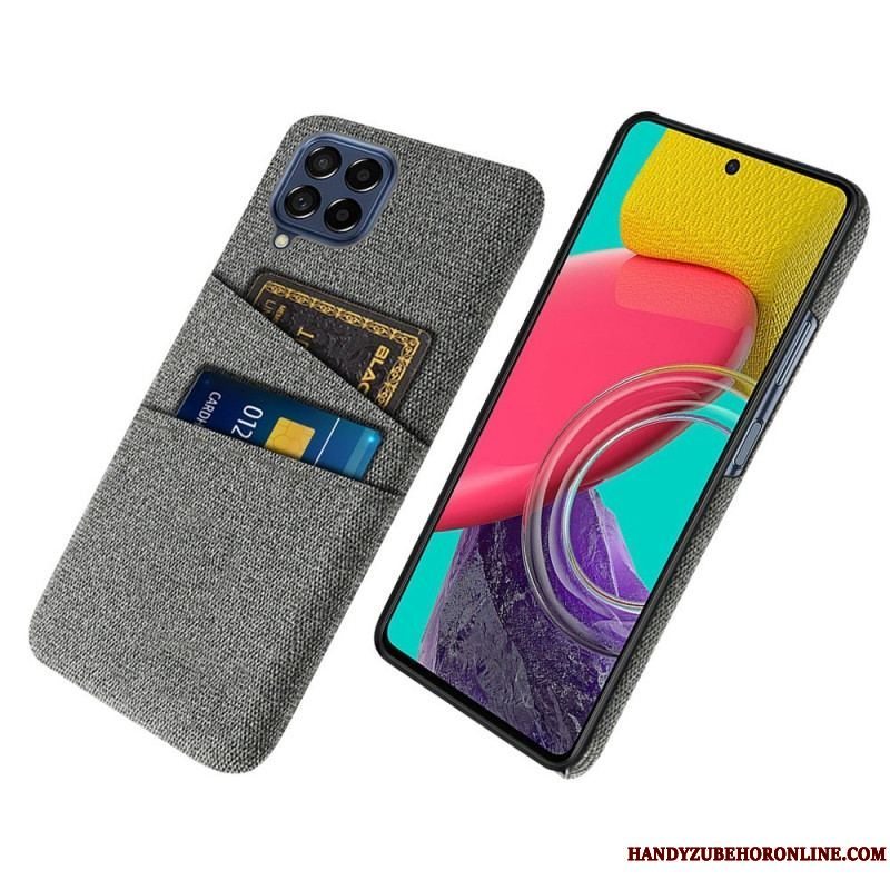 Cover Samsung Galaxy M53 5G Kortholder I Stof