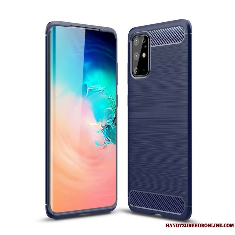 Cover Samsung Galaxy S20 Plus / S20 Plus 5G Børstet Kulfiber