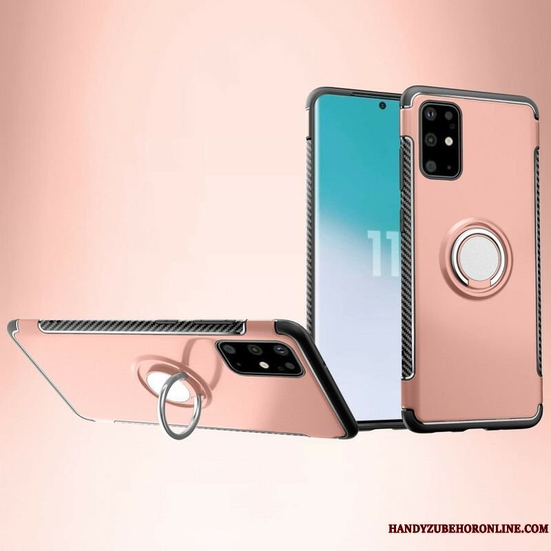Cover Samsung Galaxy S20 Plus / S20 Plus 5G Carbon Fiber Ring