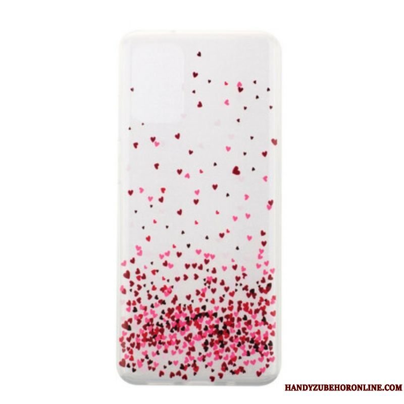 Cover Samsung Galaxy S20 Plus / S20 Plus 5G Flere Røde Hjerter