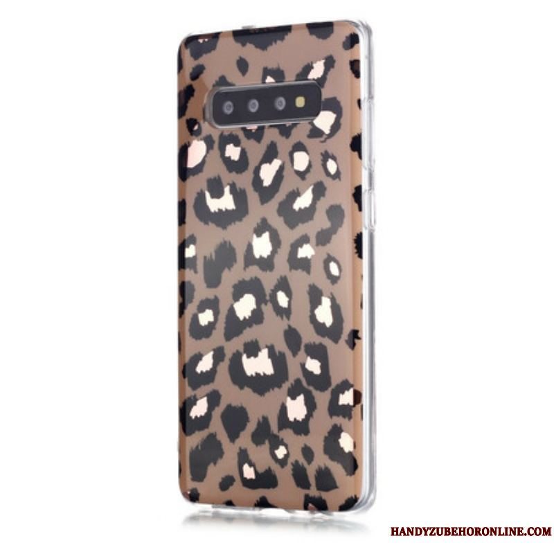 Cover Samsung Galaxy S20 Plus / S20 Plus 5G Leopard Stil Marmor