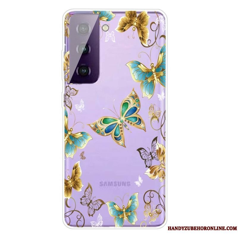 Cover Samsung Galaxy S21 5G Design Sommerfugle