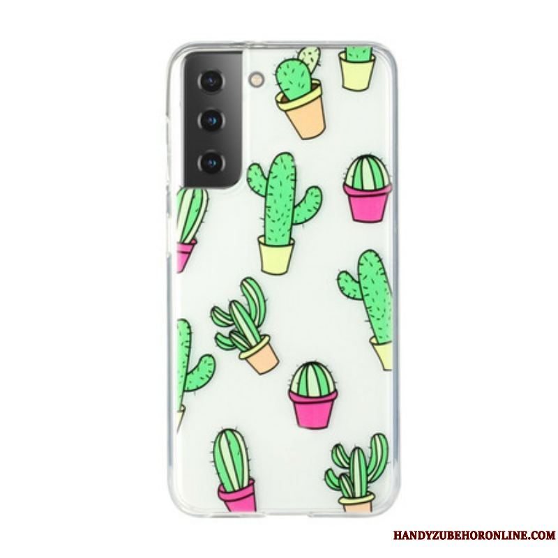 Cover Samsung Galaxy S21 5G Mini Kaktusser