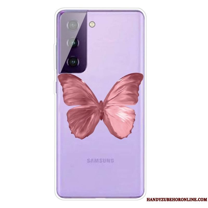 Cover Samsung Galaxy S21 5G Vilde Sommerfugle