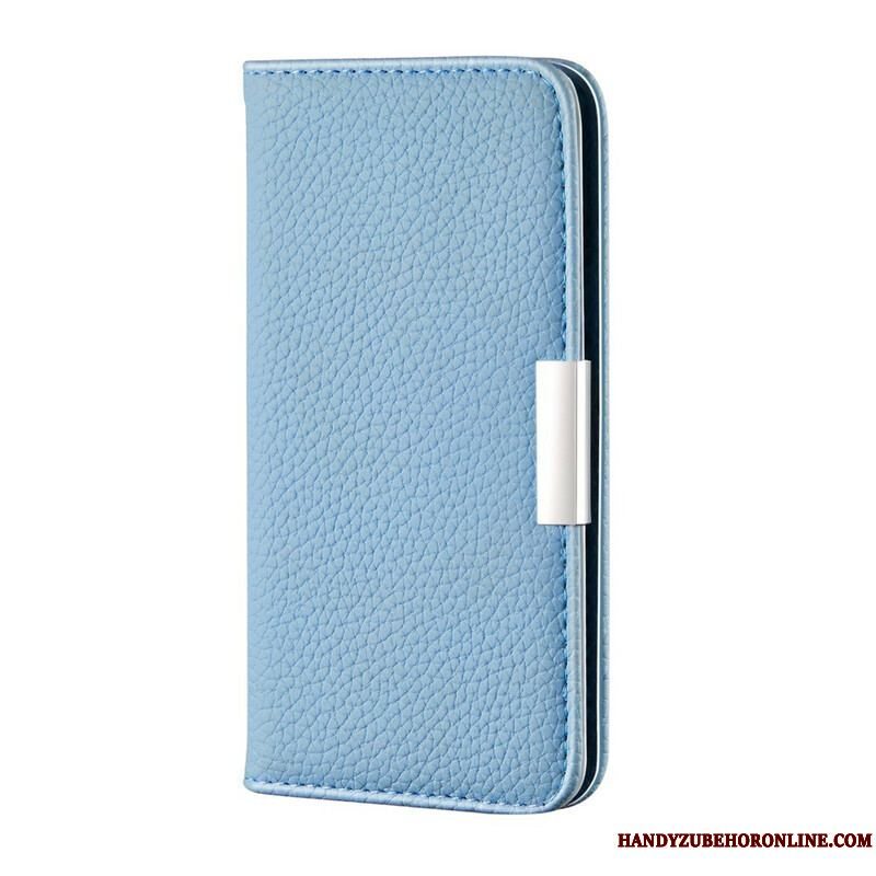 Cover Samsung Galaxy S21 FE Flip Cover Imiteret Læder Litchi Ultra Chic