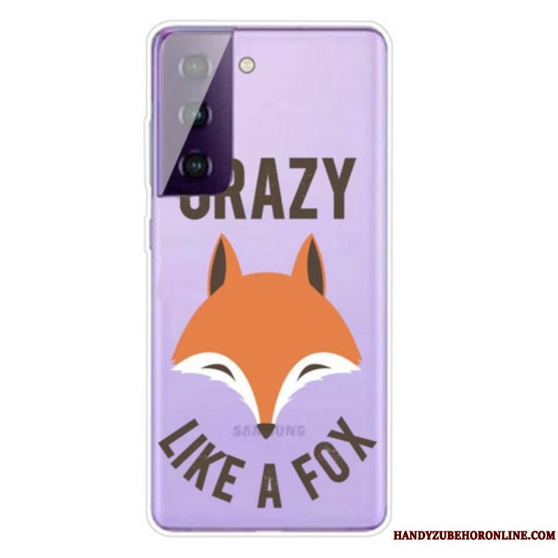 Cover Samsung Galaxy S21 FE Ræv / Crazy Like A Fox