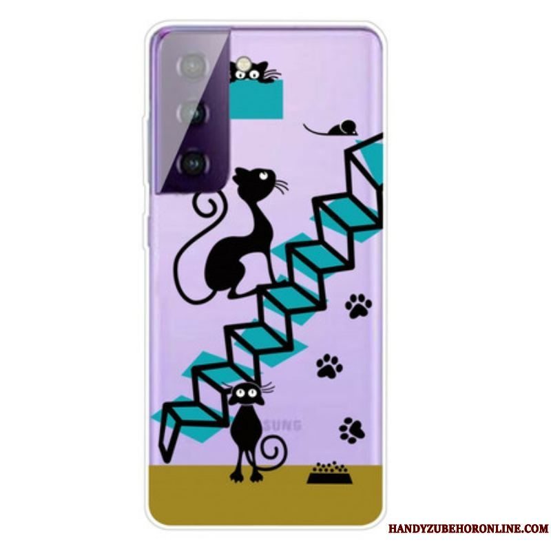 Cover Samsung Galaxy S21 FE Sjove Katte