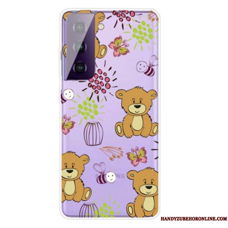 Cover Samsung Galaxy S21 FE Teddy Bears Top