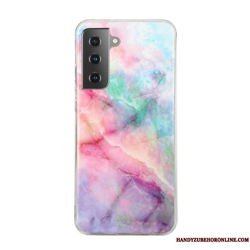 Cover Samsung Galaxy S21 Plus 5G Fortryllet Marmor