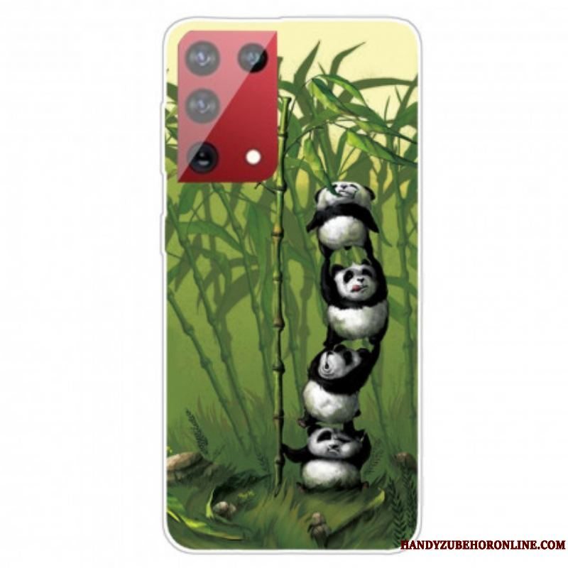 Cover Samsung Galaxy S21 Ultra 5G Flok Pandaer