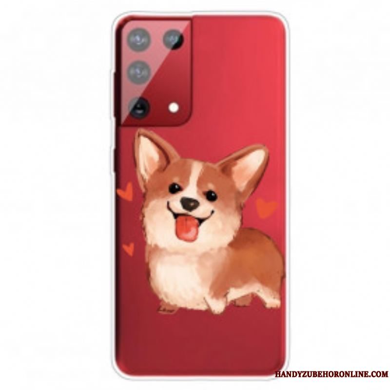 Cover Samsung Galaxy S21 Ultra 5G Min Lille Hund