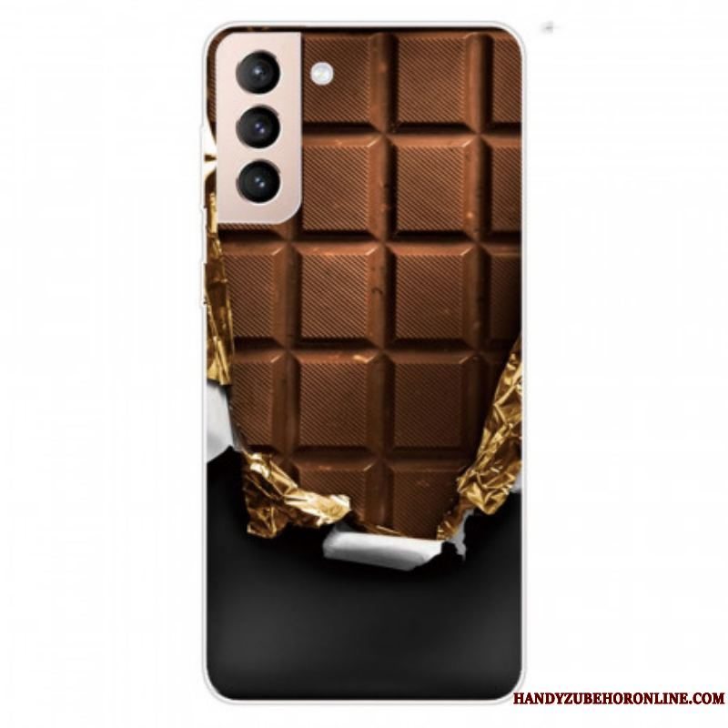 Cover Samsung Galaxy S22 5G Fleksibel Chokolade