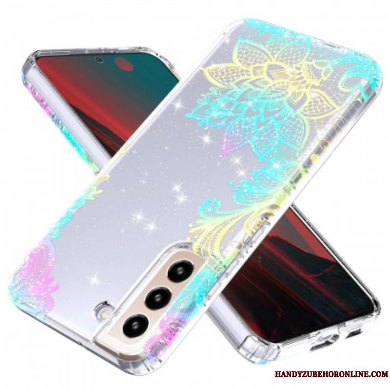 Cover Samsung Galaxy S22 5G Fleksibel Silikone Mandala